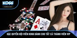 Đặc Quyền Hội Viên Ko66 Dành Cho Tất Cả Thành Viên Vip