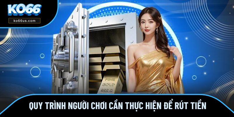Quy trình người chơi cần thực hiện để rút tiền Quy trình người chơi cần thực hiện để rút tiền