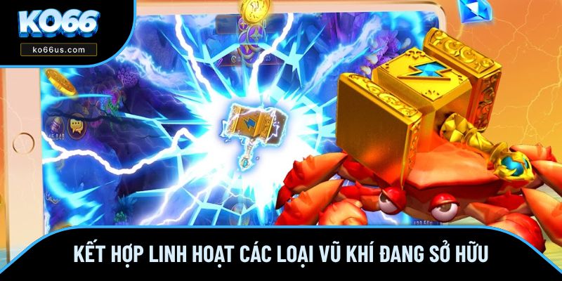 Sử dụng kết hợp nhiều loại vũ khí Sử dụng kết hợp nhiều loại vũ khí